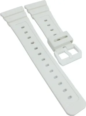 Produktbild von Casio G-Shock GA-2100 Herren Uhrenarmband Resin weiß GA-2100-7A