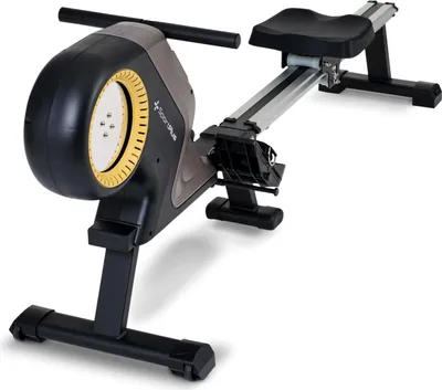 Produktbild von SportPlus Rudergerät für zuhause mit 16 Stufen, leises & wartungsfreies Magnetbremssystem, ruder geräte für zuhause, Handyhalterung, App kompatibel, SP-MR-1300-B-iE