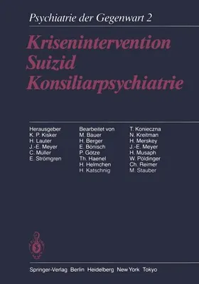 Obrázok produktu pre Krisenintervention Suizid Konsiliarpsychiatrie