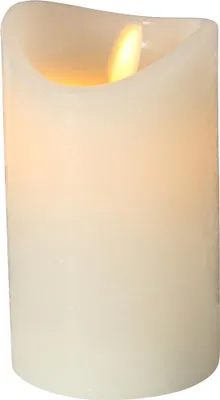 Immagine prodotto di Boltze LED-Kerze Bino ü 7,5 cm, Höhe 12 cm, Farbe cremeweiß, Timer