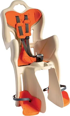 Produktbild von Bellelli B-one Clamp Kindersitz Für Fahrrad Hinten Beige,Orange Max 22 kg Junge Beige,Orange Max 22 kg