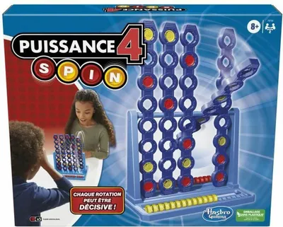 Obrázek produktu pro Joc de societate Hasbro Puissance 4 Spin, 2 jucatori, +8 ani, Engleza