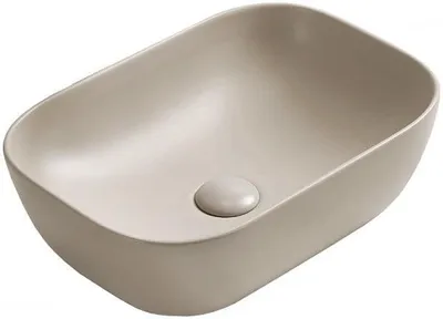 Immagine prodotto di Mexen Rita lavabo da appoggio 45 x 32 cm, beige opaco - 21084566