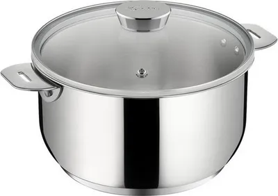 Image de Casserole 16 Cm Inox + Couvercle - Salvaspazio+ - Lagostina