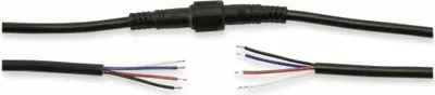 Produktbild von Wasserdichtes Steckverbindungsset, Stecker/Kupplung, 2 m, 4-polig