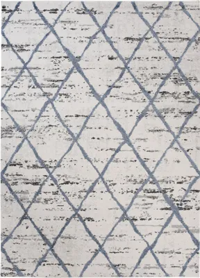 Image de Tapis crème Mazovia - Tapis moderne et géométrique pour le salon, la chambre à coucher, le bureau - 160 x 220 cm
