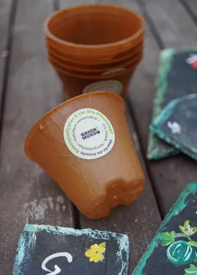 Obrázok produktu pre Organický kvetinác 6cm bez plastu - kompostovatelný kvetinác z obnovitelných