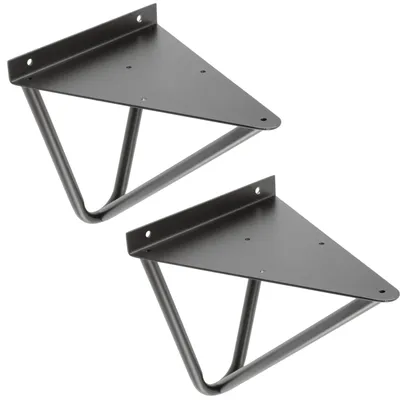 Produktbild von SOTECH Regalkonsole RK14 schwarz (2 Stück)