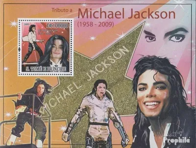 Produktbild von Briefmarken Sao Tome e Principe 2009 Mi Block713 (kompl.Ausg.) postfrisch Tod von Michael Jackson