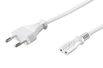 Produktbild von Stromkabel CEE 7/16 (männlich) zu C7 (weiblich) 5 M