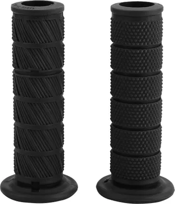 Zdjęcie produktu dla 2szt 22 mm uniwersalne ukośne końcówki kierownicy motocykla w stylu vintage (czarne)