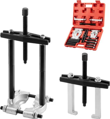 Produktbild von Lagerabzieher-Set 14-tlg. 5 t Lagertrenner - Ritzelradlager Ausbau-Set mit 2/2,8 Zoll Backen - Hochleistungs-Lagerspalt-Werkzeugset mit Koffer Abziehersatz