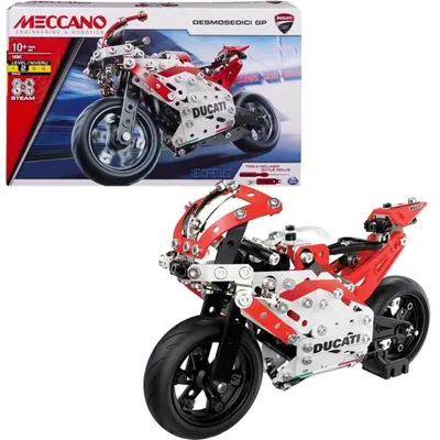 Zdjęcie produktu dla Meccano MEC LIC DuctiMotoGP CN UPCX GML, Zestaw do budowania, 10 lat(a), Plastik, 351 szt., 590 g