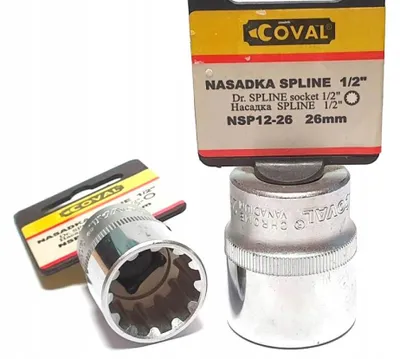 Produktbild von Coval Vielzahn-Stecknuss 1/2" 23mm Werkzeug