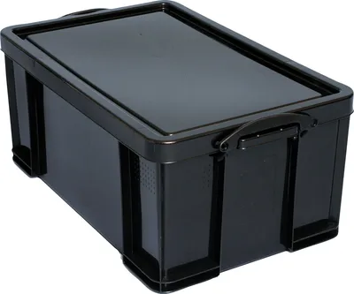 Produktbild von Really Useful Box Aufbewahrungsbox 64BK 44x31x71cm 64l schwarz