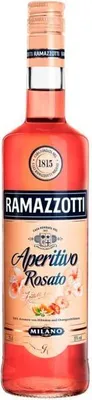 Obrázok produktu pre Ramazzotti Aperitivo Rosato s chuťou ibišteka a pomarančových kvetov Miláno | 15 % obj. | 0,7 l