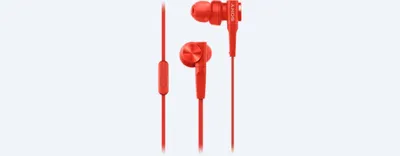 Produktbild von Sony MDR-XB55APR In-Ear 3,5mm rot