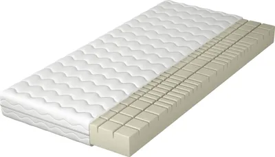 Produktbild von MIRJAN24 Beidseitige Schaumstoffmatratze Nemezis 15 cm, Schokoladenmuster, H3, Beidseitig verwendbar (Liegefläche: 140x200 cm)