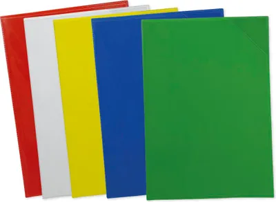 Produktbild von TimeTEX Einstecktaschen-Set A4 magnetisch, 5-tlg.