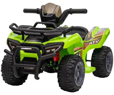 Produktbild von HOMCOM Mini Elektro-Quad Kinder Elektro ATV Kinderwagen Kinderauto Grün