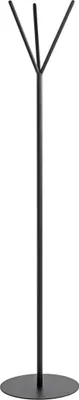 Produktbild von Garderobenständer >47599< in schwarz, Metall - 173x35cm (HxD)