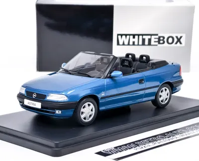 Image de Opel Astra F Cabrio (1994) turquoise WHITEBOX 1:24