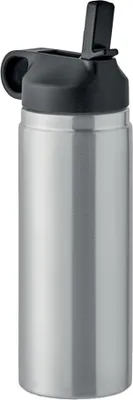 Produktbild von MidOcean - Wasserflasche "Ivalo", 500ml MO993 (Einheitsgröße) (Matt Silber)