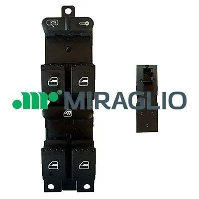Produktbild von MIRAGLIO 121/SKB76001 Fensterheberschalter für SKODA Octavia III Combi (5E5) Vorne Links Fensterheber Schalter