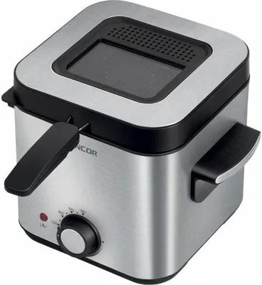 Zdjęcie produktu dla Sencor SFR 6200SS, Frytkownica, 1,5 l, 0,6 kg, Aluminium, 130 °C, 190 °C