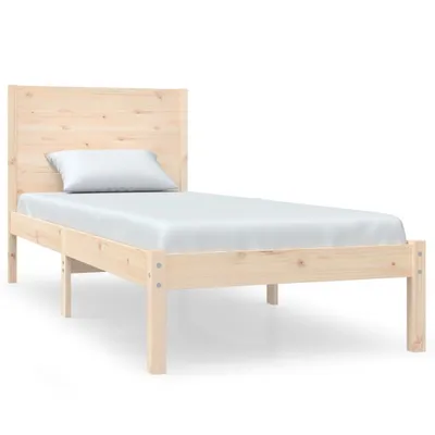 Produktbild von vidaXL Massivholzbett 75x190 cm