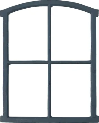 A window frame against a white background.