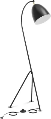 Zdjęcie produktu dla Lampa Podłogowa Metalowa Z Regulowanym Kloszem E27 125 Cm