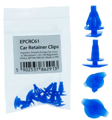 Image de Lot de 10 baguettes décoratives/de protection Clip EPCRC61 pour NISSAN X-TRAIL (T31) 7 mm × 15 mm, 0,006 kg