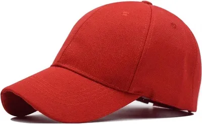 Produktbild von CHPN - Kappe - Cap - Baseballkappe - Kopfbedeckung - Rot - Rote Kappe - Universal - Sonnenschutz