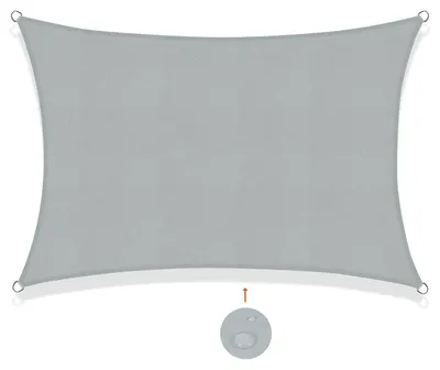 Image de Voile d'ombrage rectangulaire 4x5 m avec protection UV