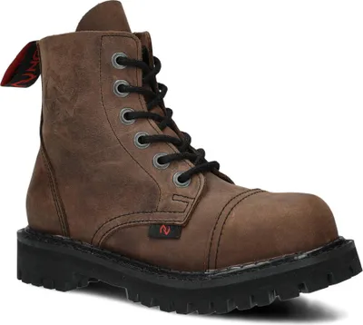 Produktbild von NAGABA Stahlkappenschuhe Damen Herren Stiefel 6H - Leder - Olive - 43