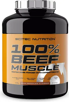 Produktbild von Scitec Nutrition 100% Beef Muscle 3180g Schokolade