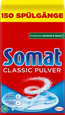Produktbild von SOMAT Spülmaschinenpulver Classic 2,4kg 150WL