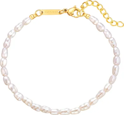 Produktbild von Eastside Armband Edelstahl Perle (synth.) 50050114