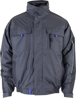 Produktbild von Terrax TTJB Pilotenjacke grau/royal Gr. 3XL