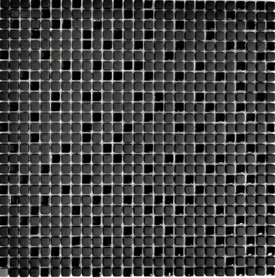 Produktbild von Mosani MOS140-01B, Mosaik, Glas, Schwarz, Drinnen, Rechteck, 305 mm