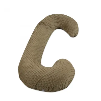 Produktbild von Umstandskissen Minky Form C Cappuccino