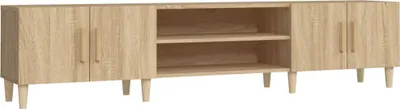 Produktbild von vidaXL TV-Schrank Sonoma-Eiche 180 x 31,5 x 40 cm Holzwerkstoff