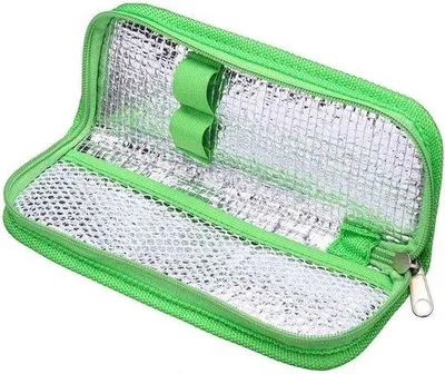 Produktbild von Famanu Insulin-Kühltasche für Pen und Medikamente - Grün