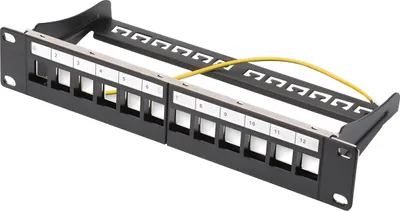 Image de DIGITUS 10" Modular Patch Panel fr Keystone Module, 12-Port