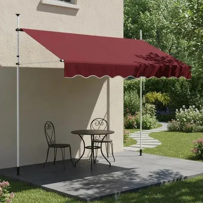 Zdjęcie produktu dla Ręcznie wysuwany parasol przeciwsłoneczny o średnicy 250 cm, z regulowaną wysokością