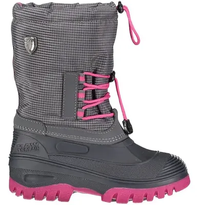 A single winter boot is shown against a white background.