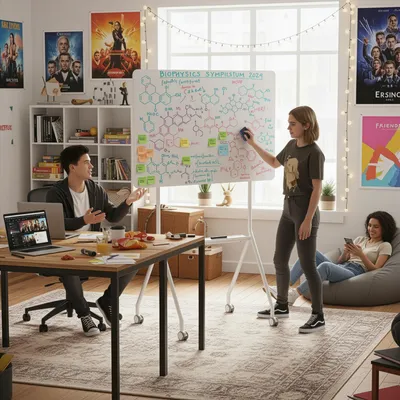 Image de ergo office Ergo Office mobile dry erase ER-305