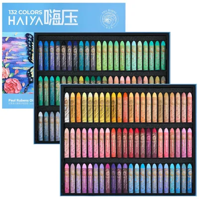 Ölpastellkreide-Set, 132 Farben, weich, ungiftig, für Künstler