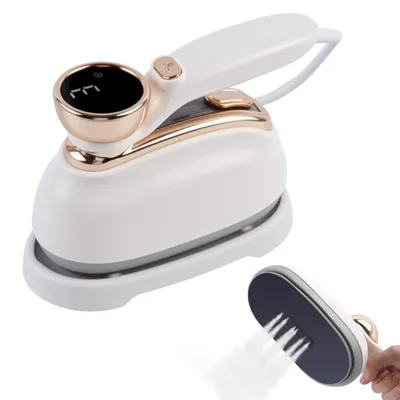 Produktbild von Mini Dampfglätter 1200W für Kleidung, Tragbares Reisebügeleisen & Dampfbürste (30s Schnellaufheizung), Hand-Dampfbügeleisen für Reise & Zuhause